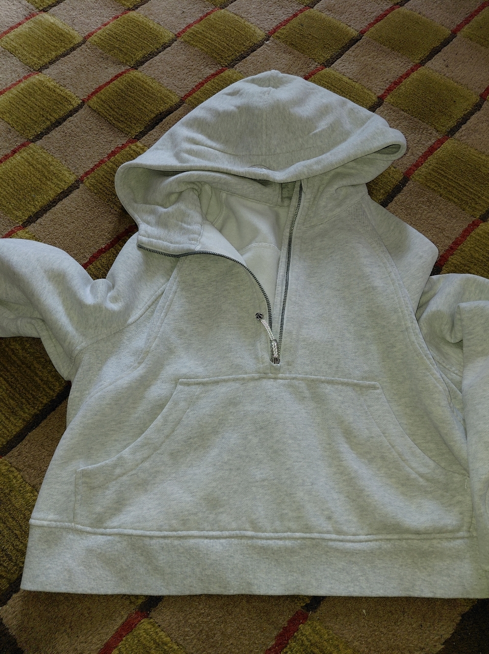 Lululemon Half Zip Scuba Hoodie